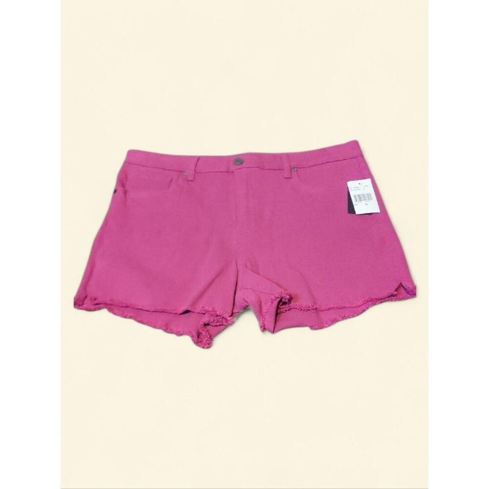 Kut From The Kloth High-rise Hot Pink Short - Size: 14 - NWT - Picture 3 of 6